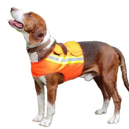 Hunde Warnweste orange