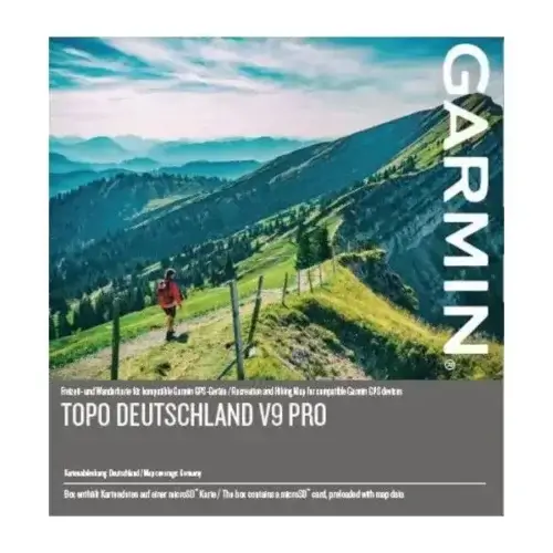 Garmin Deutschland V9 Pro Karte, Navigationskarte für Jäger