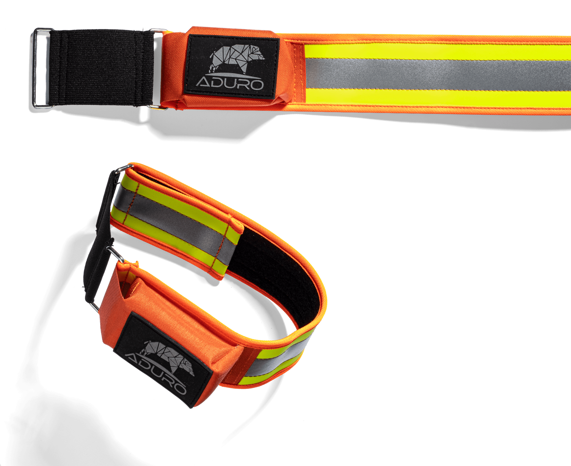 Warnhalsung mit Tracker-Tasche