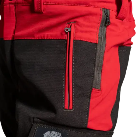 ADURO Sauenschutzhose Sau Protect Profi - Vollschutz fuer die Sauenjagd - Rot 01