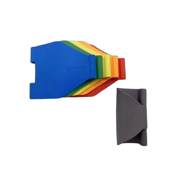 Antennenhalter GPS Halsband Garmin DC50 / TT10 / T5 / TT15 – Farbige Silikon-Halter in Regenbogenfarben plus grauem Modell