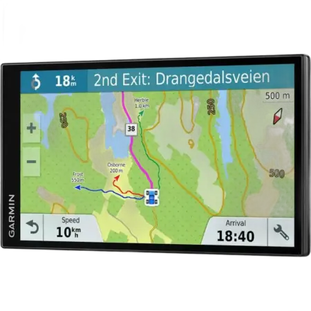 Garmin Drive Track 71 – Navigationsgerät mit Farbdisplay und Kartenansicht, Frontansicht