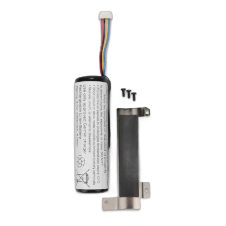 ERSATZAKKU-SET Lithium-Ionen für K5/K5X – Akku mit Kabel, Metallhalterung und Schrauben, freigestellt