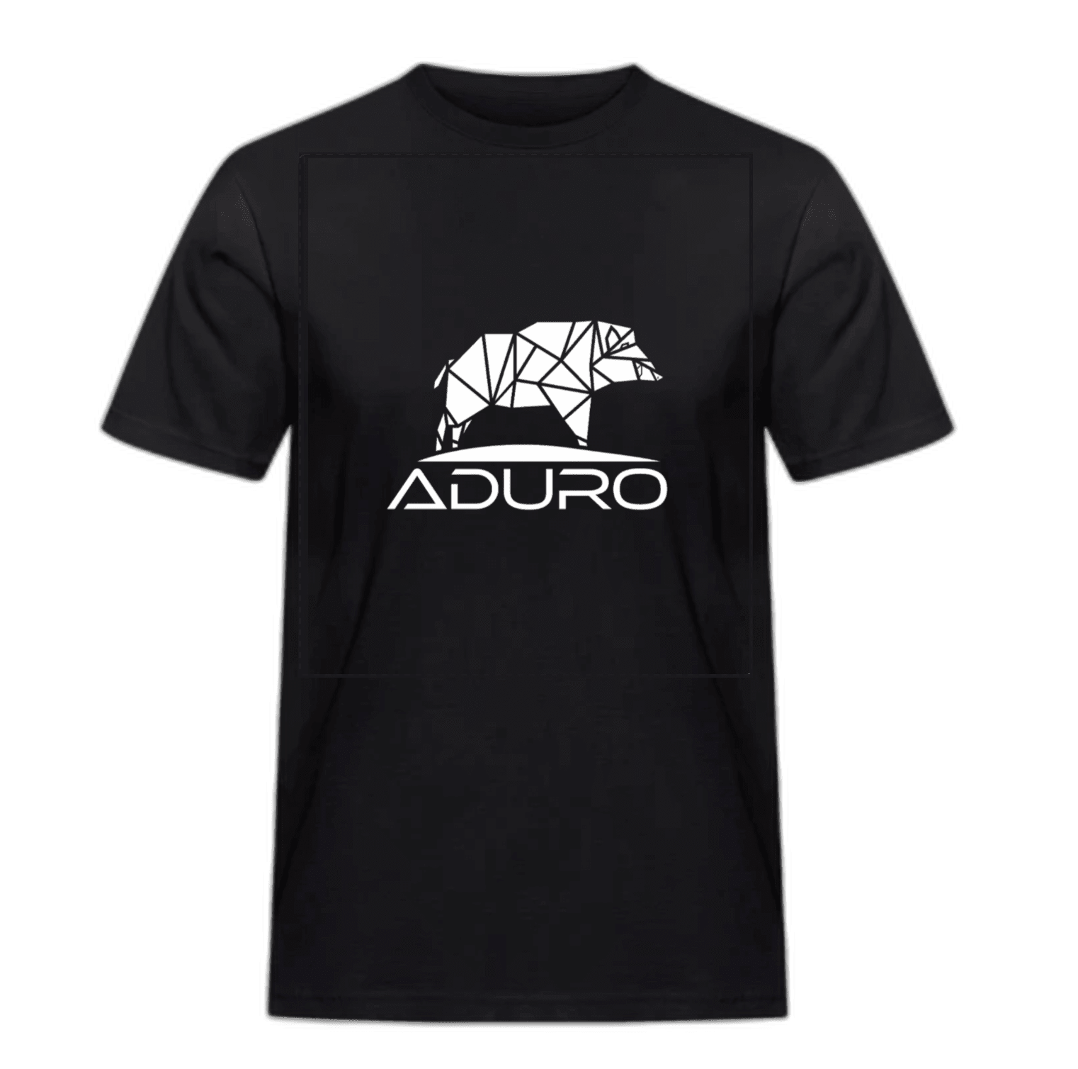 ADURO T-Shirt schwarz mit Logo