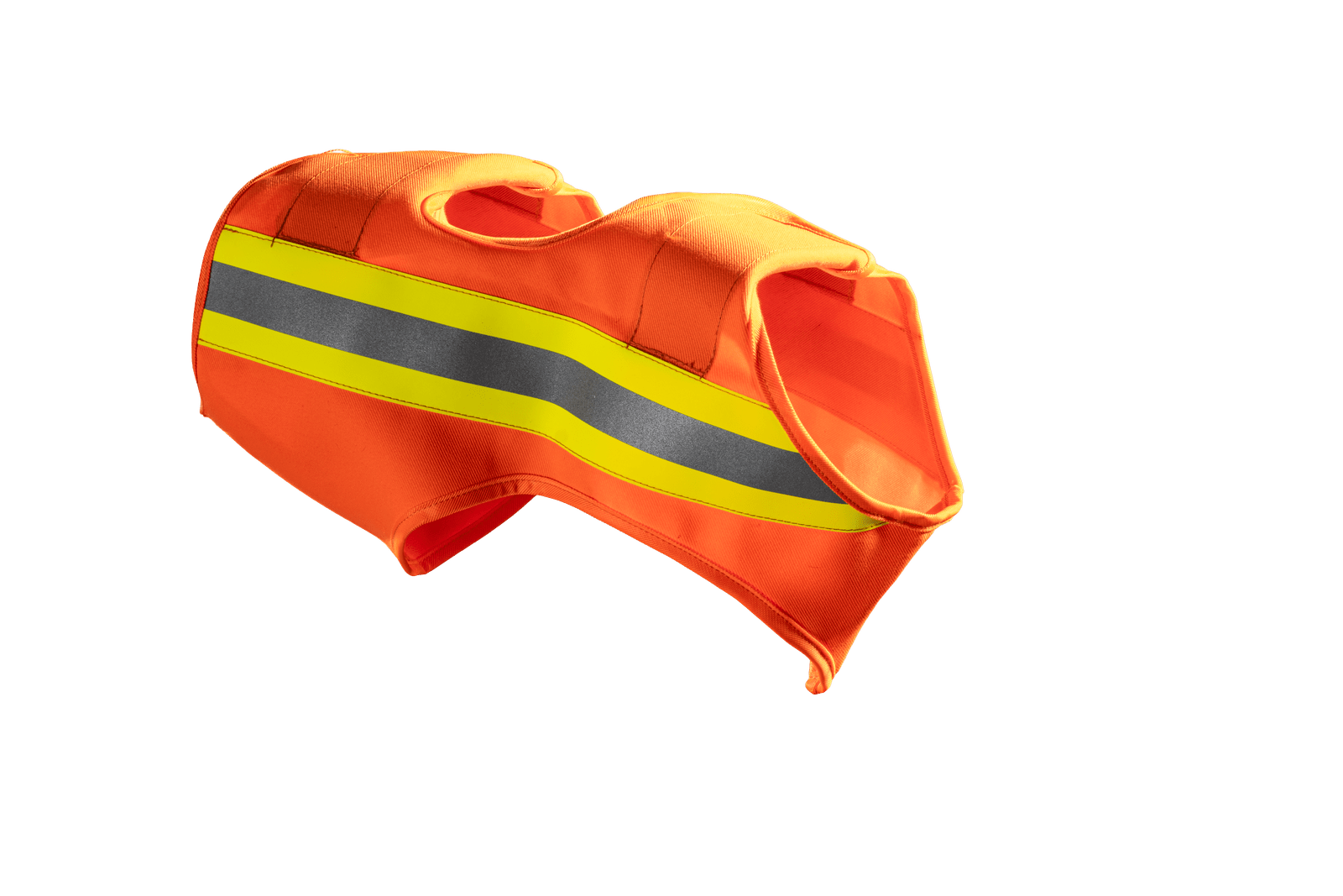 ADURO Hundewarnweste in Orange – reflektierende Signalweste für Hunde