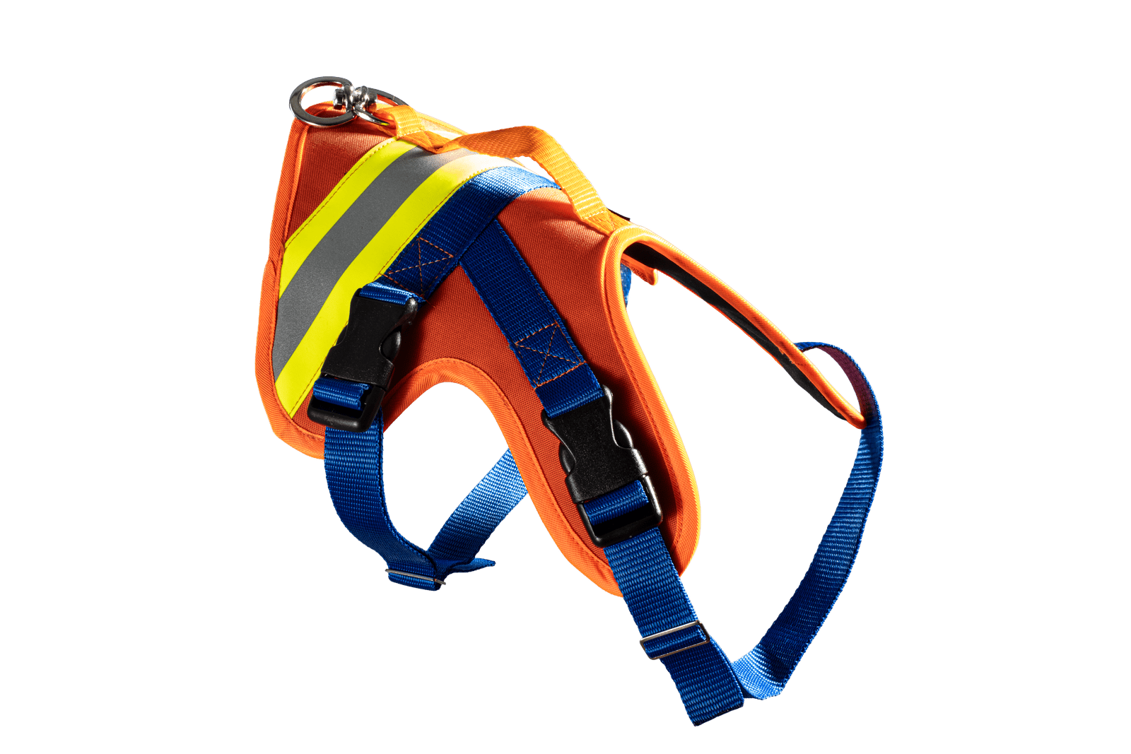 ADURO Nachsuchengeschirr in Orange – Dackel-Schnitt, gepolstert und reflektierend