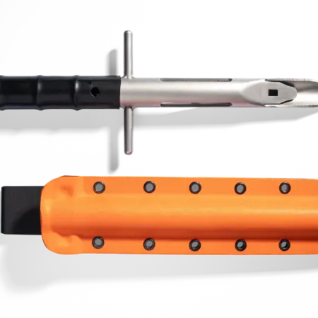 Kydex Scheide in Orange für die ADURO Saufederspitze KONRAD