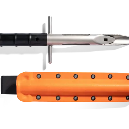 Kydex Scheide in Orange für die ADURO Saufederspitze KONRAD