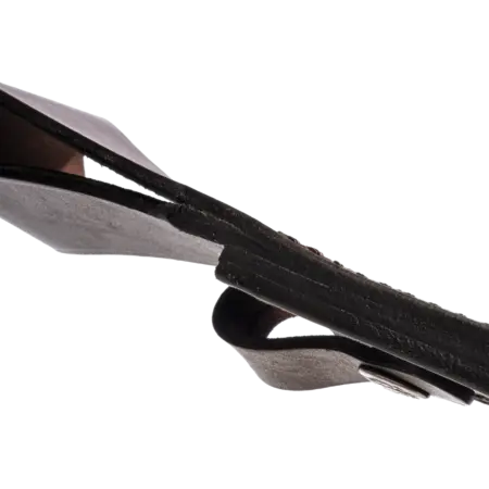 ADURO Lederscheide für 18 cm Messer, braunes Leder mit ADURO Prägung